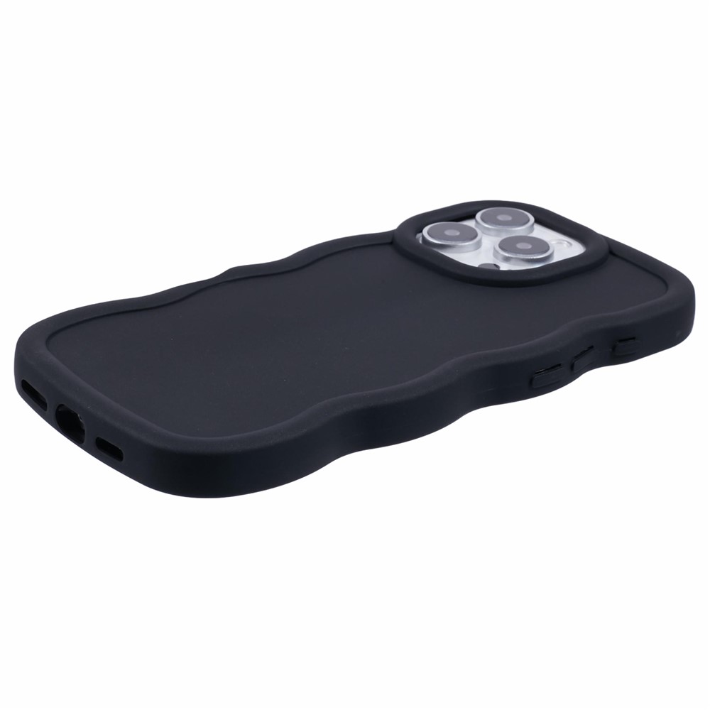  iPhone 16 Pro Mobilskal Wavy Svart