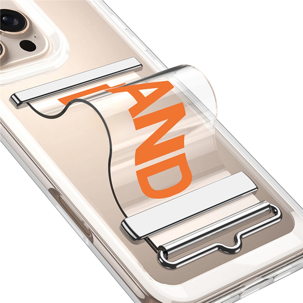 GKK GKK iPhone 16 Pro Max Skal Med Strap Transparent / Svart