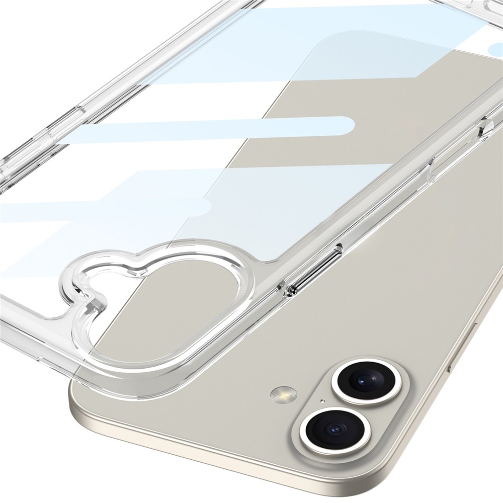 GKK GKK iPhone 16 Plus Skal Shockproof TPU Crystal Clear