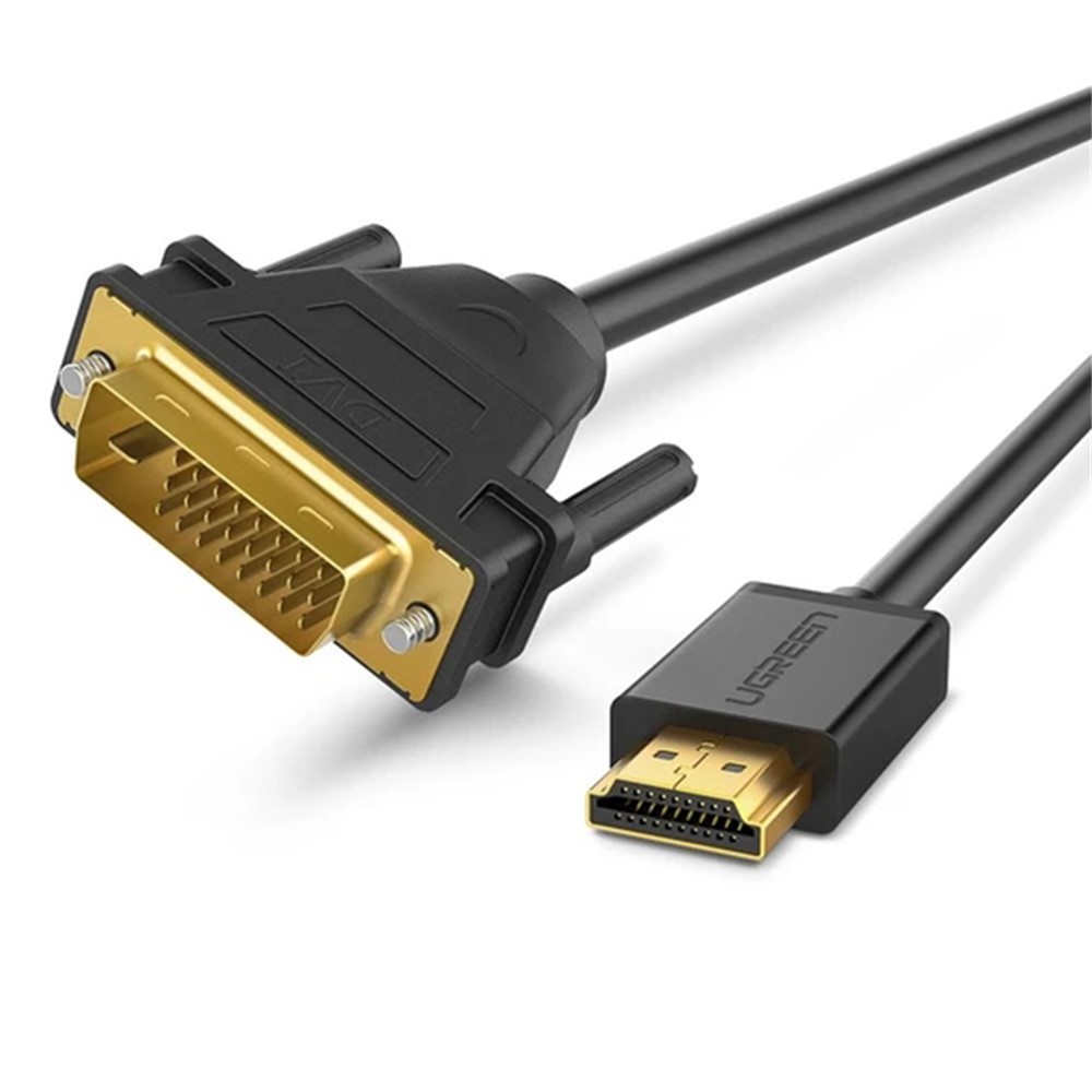UGREEN UGREEN 2m HDMI Till DVI 24+1 Kabel Svart