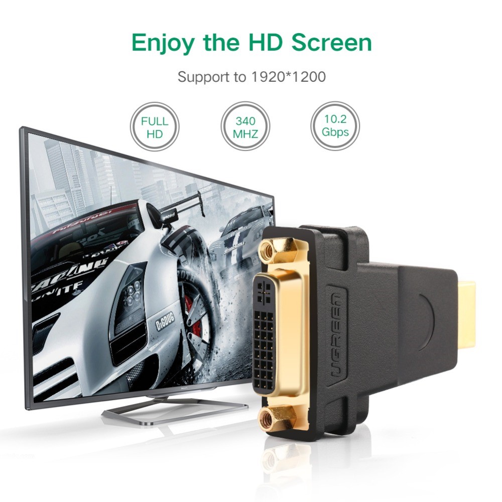 UGREEN UGREEN HD HDMI - DVI 24+5 Adapter