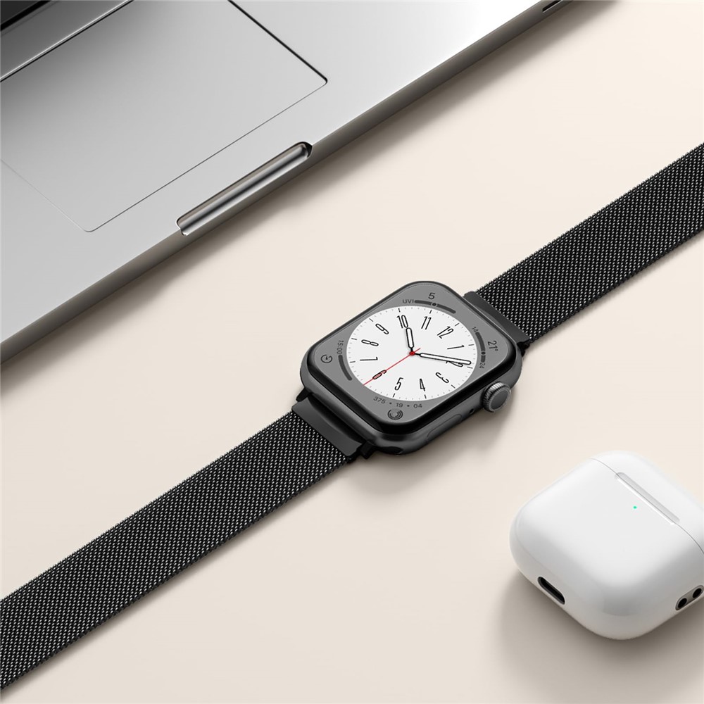  Apple Watch 42/44/45/46/49 mm Armband Milanese Loop