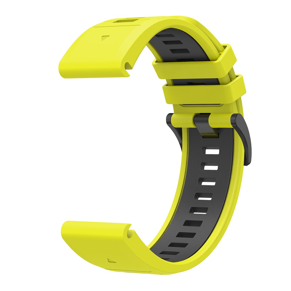  Garmin Fenix 26 mm Armband Quick Release Silikon Grön