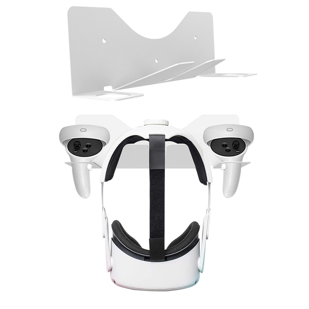 JYS JYS Meta Quest 2 / PS VR2 Väggfäst För Headset & Kontroll Vit