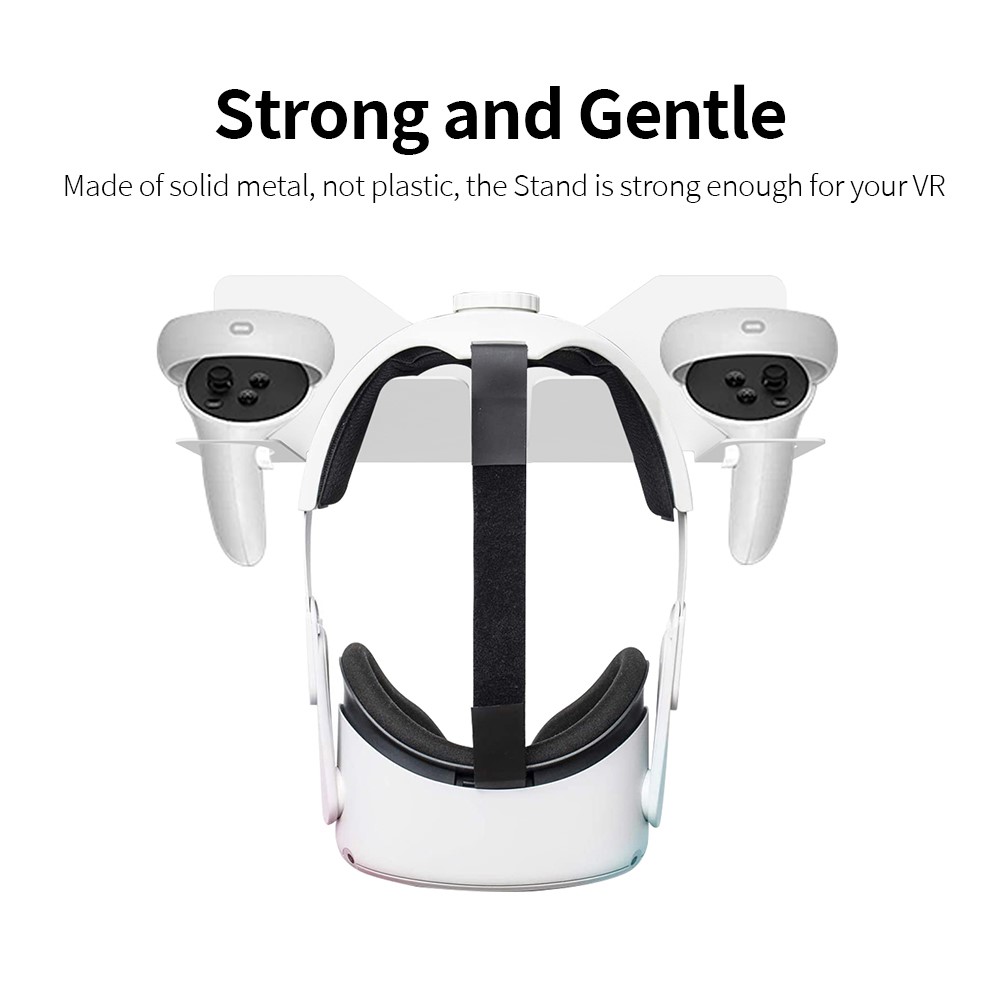 JYS JYS Meta Quest 2 / PS VR2 Väggfäst För Headset & Kontroll Vit