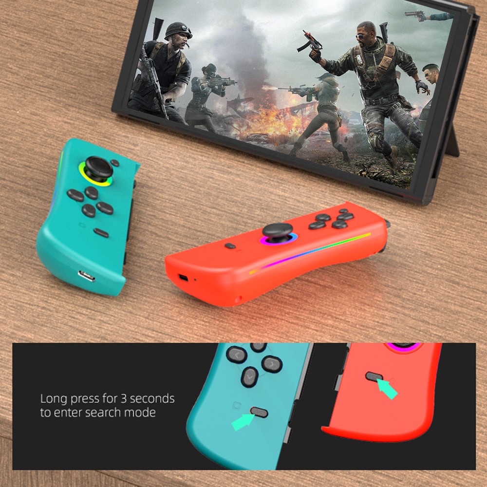 DATA FROG DATA FROG Nintendo Switch Joy-Con Kontroll Röd / Blå