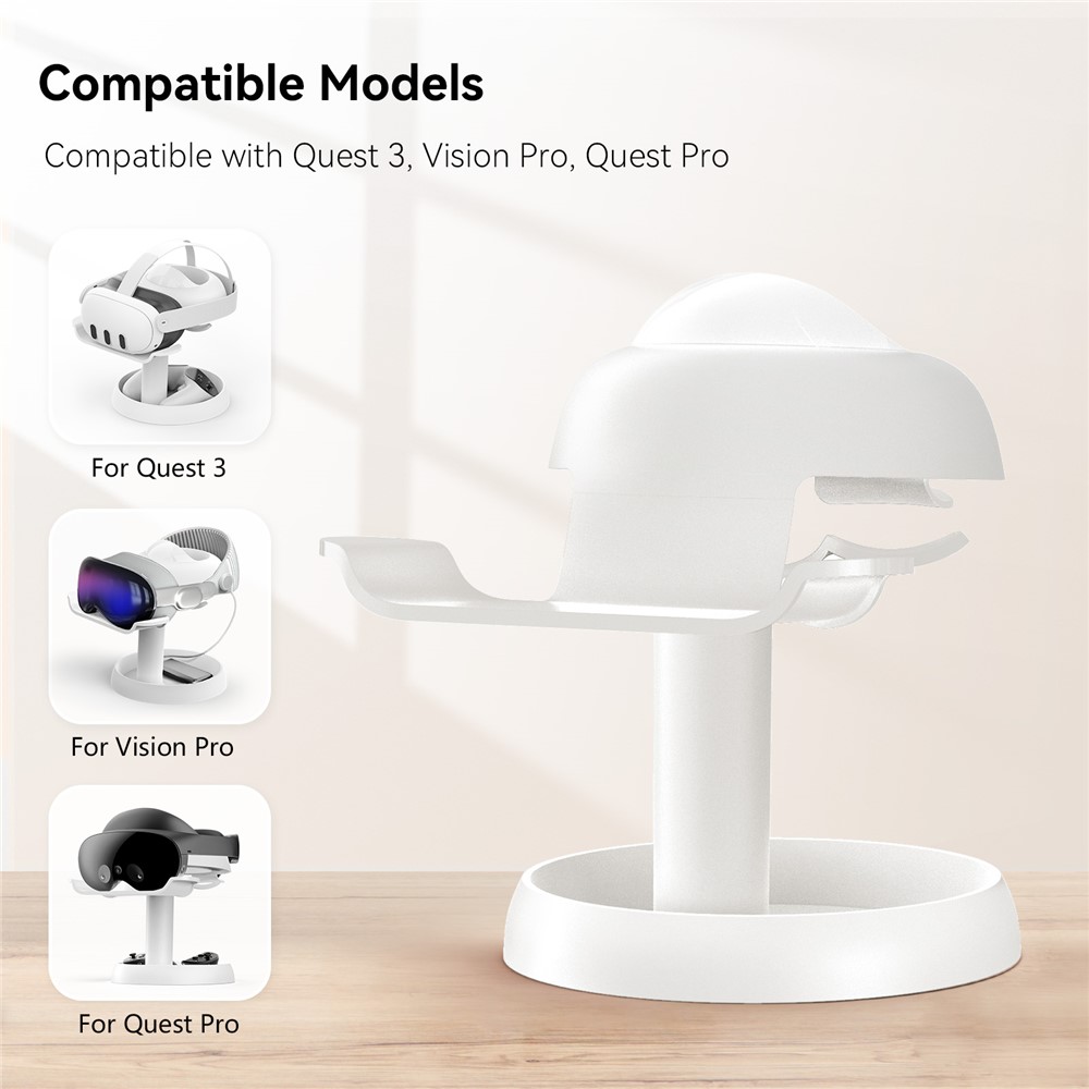 AMVR AMVR Apple Vision Pro / VR Headset Ställ Vit