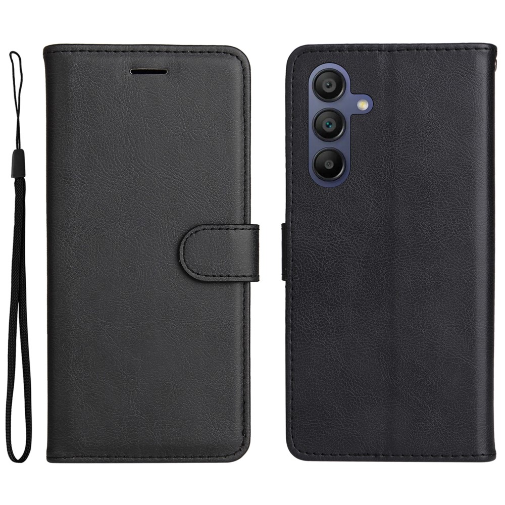  Samsung Galaxy A16 Fodral Läder Svart