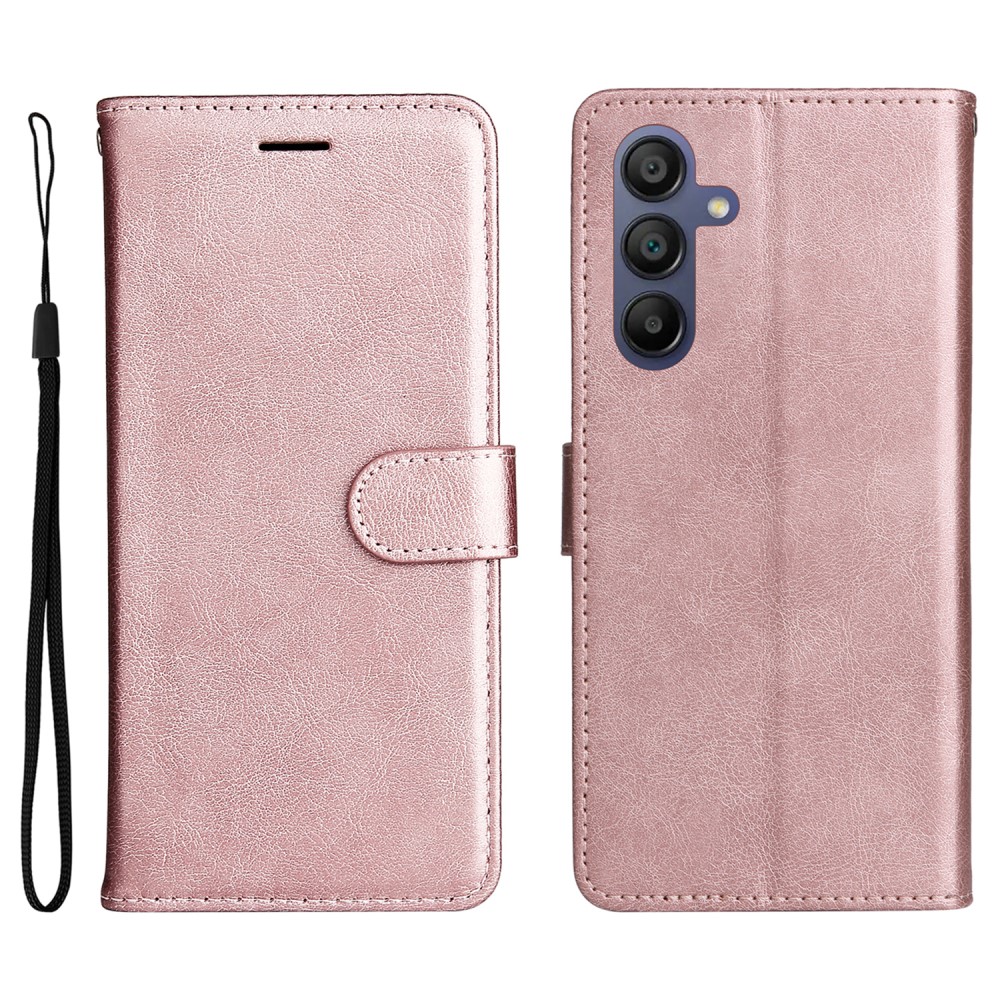  Samsung Galaxy A16 Fodral Läder Roséguld