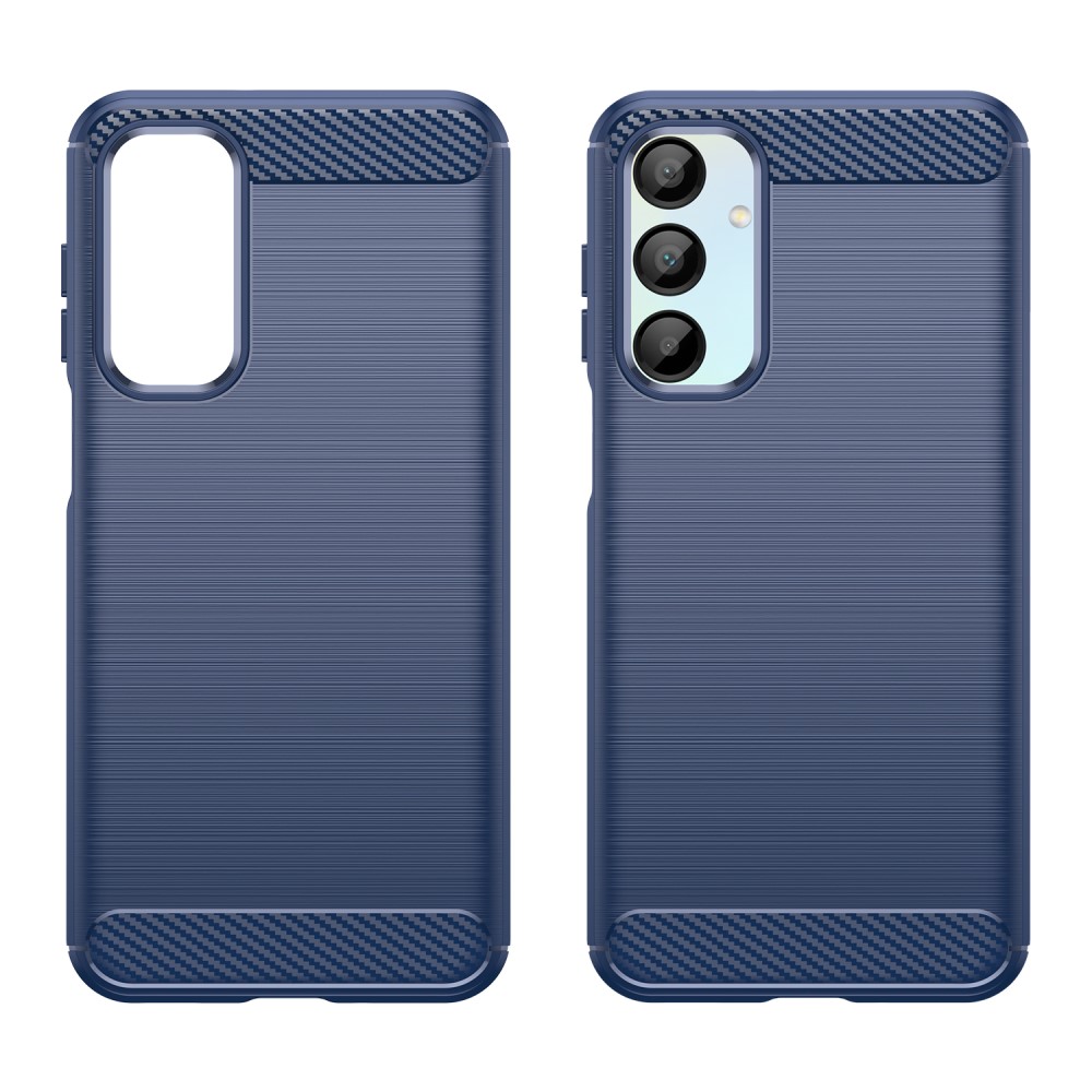  Samsung Galaxy A16 Skal Borstad Stål Blå