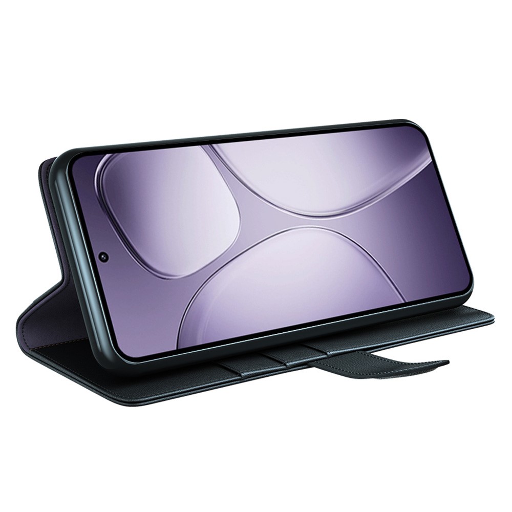  Xiaomi 14T Pro Fodral Premium Äkta Läder Svart