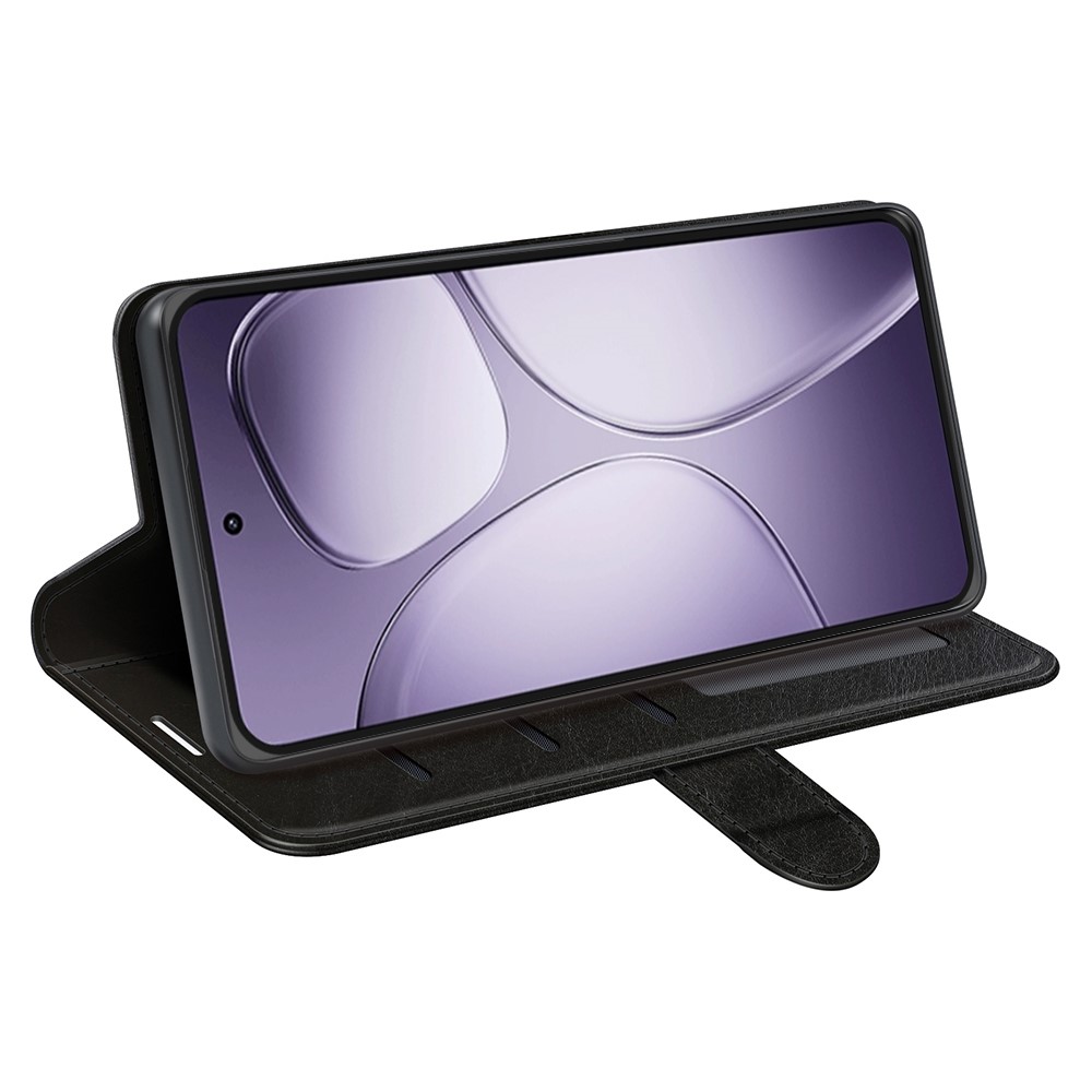  Xiaomi 14T Pro Fodral Crazy Horse Läder Svart