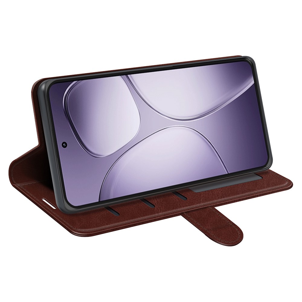  Xiaomi 14T Pro Fodral Crazy Horse Läder Brun