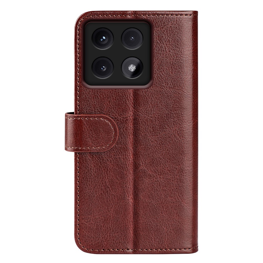  Xiaomi 14T Pro Fodral Crazy Horse Läder Brun