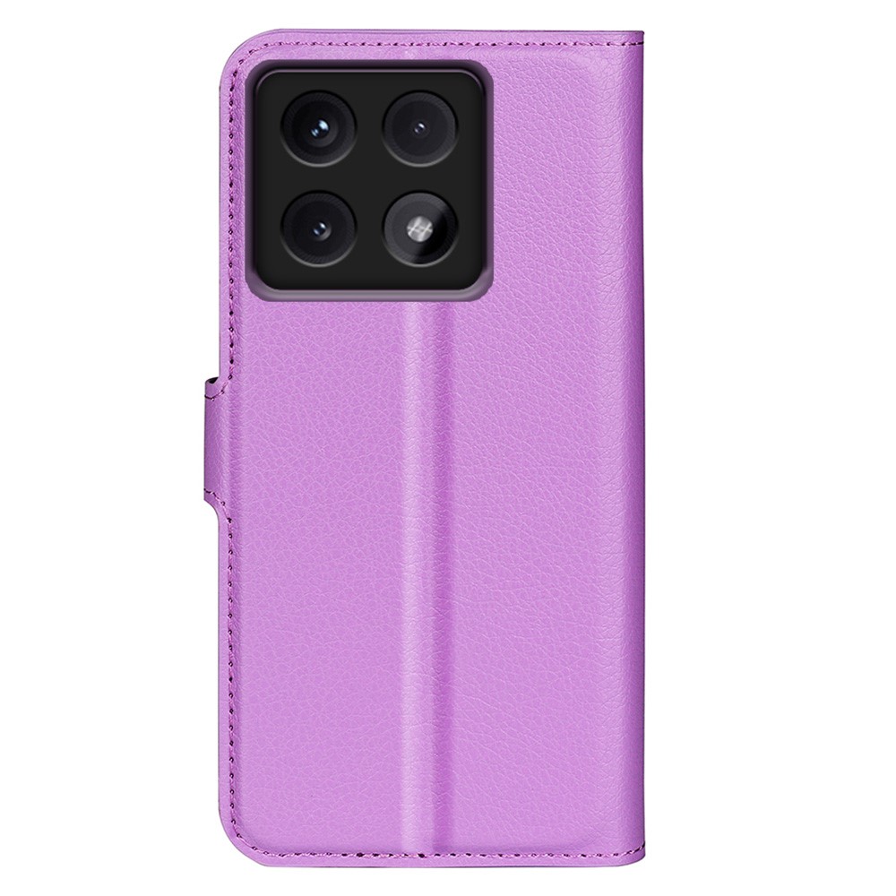  Xiaomi 14T Pro Fodral Litchi Läder Lila