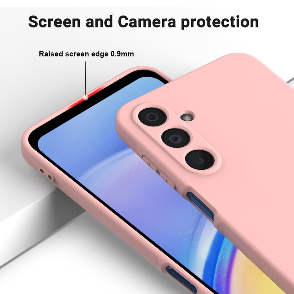  Samsung Galaxy A16 Skal Liquid Silikon Rosa