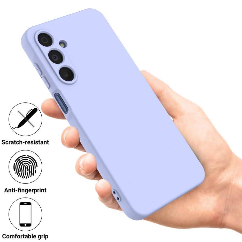 Samsung Galaxy A16 Skal Liquid Silikon Lila