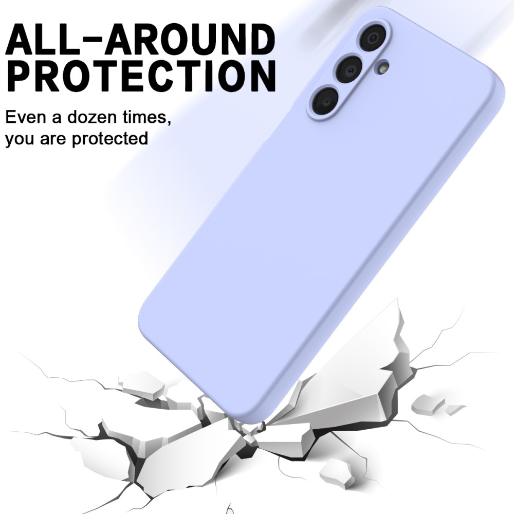  Samsung Galaxy A16 Skal Liquid Silikon Lila
