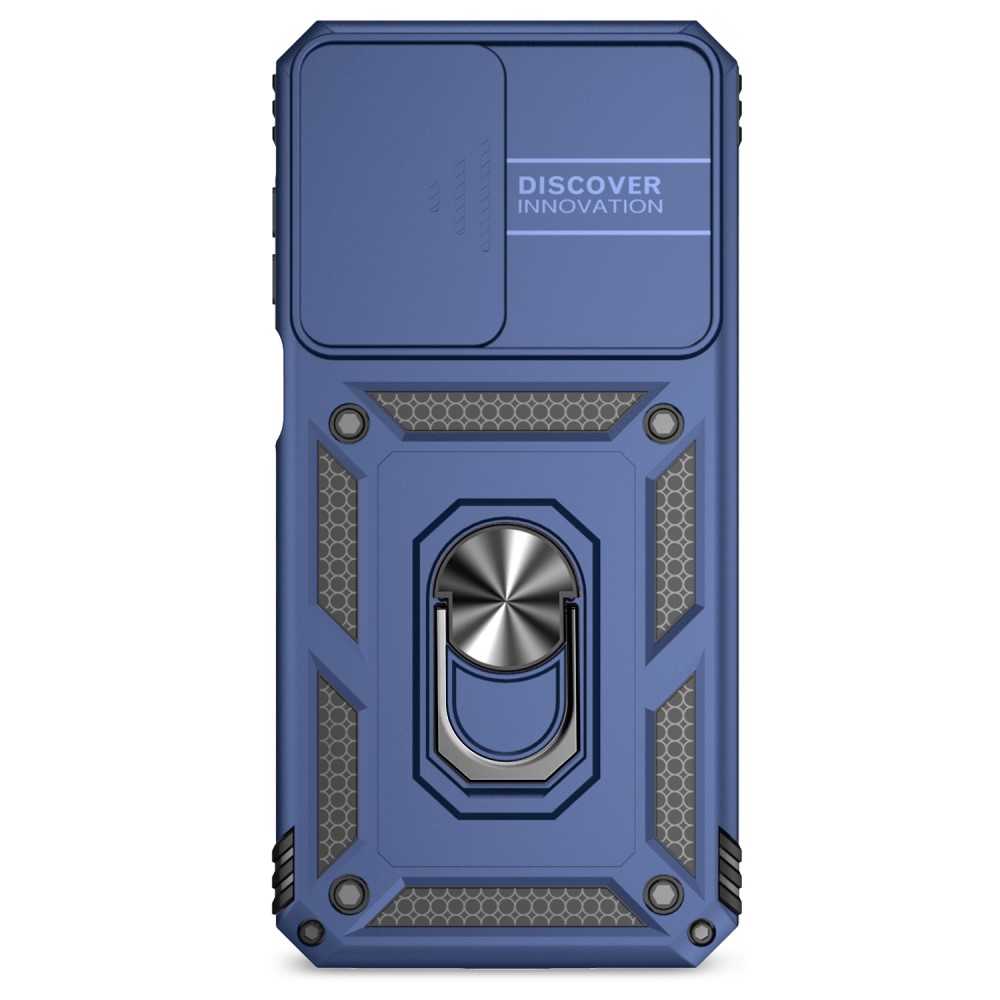  Samsung Galaxy A16 Skal CamShield Ring Hybrid Blå