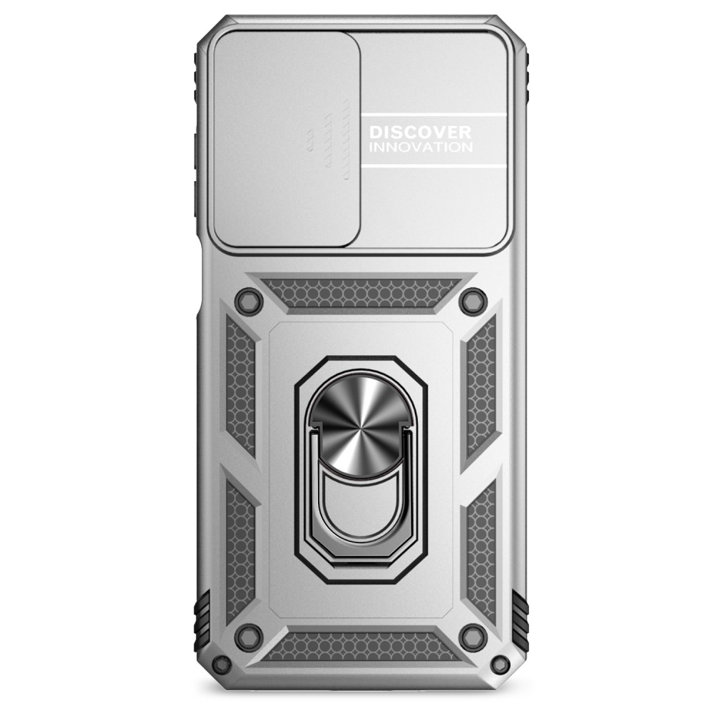  Samsung Galaxy A16 Skal CamShield Ring Hybrid Silver