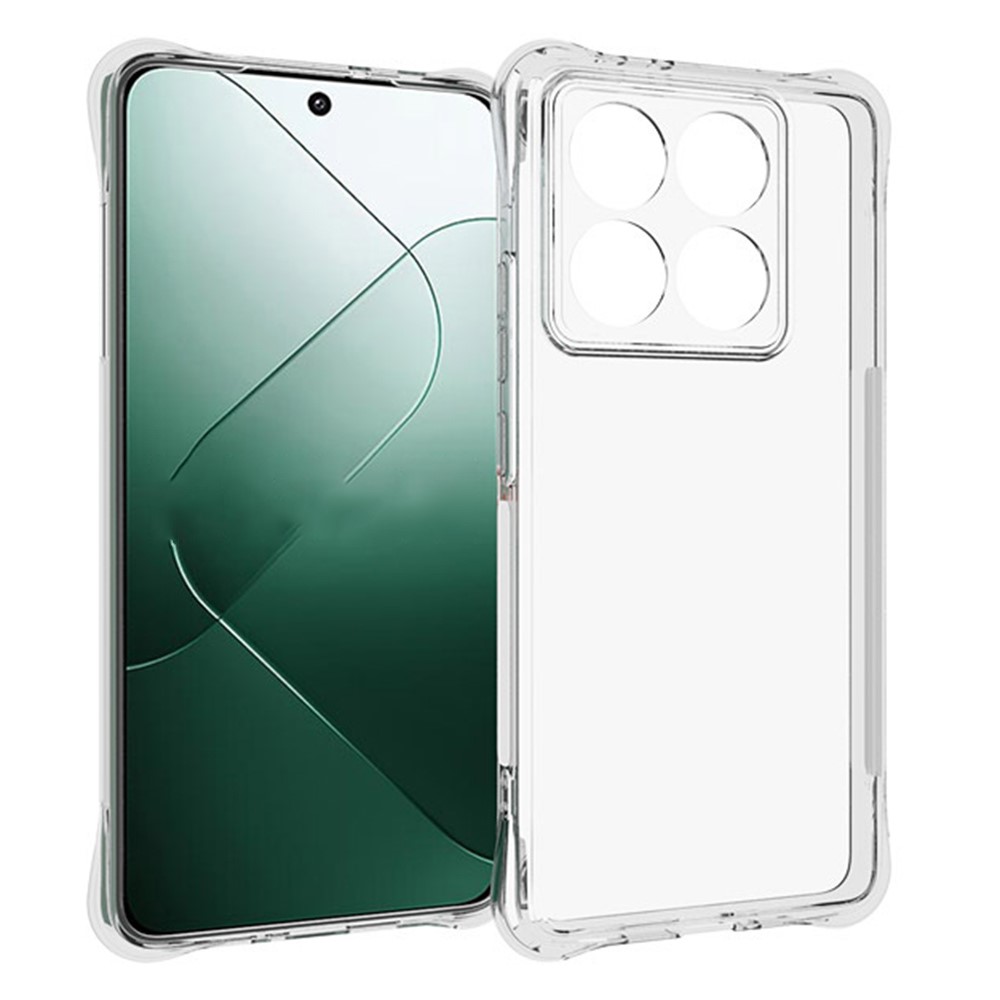  Xiaomi 14T Pro Skal TPU Shockproof Transparent