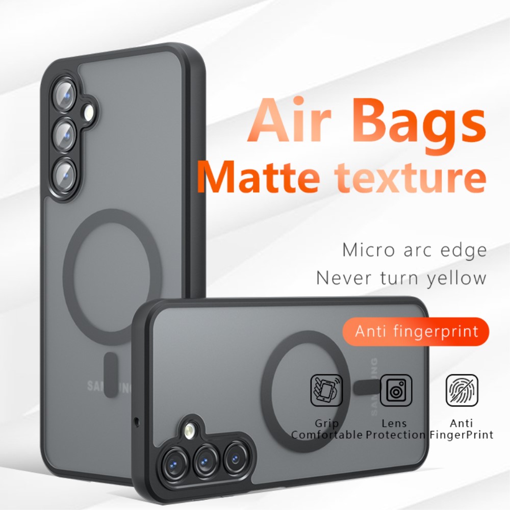  Samsung Galaxy A16 Skal MagSafe Hybrid Matt Svart