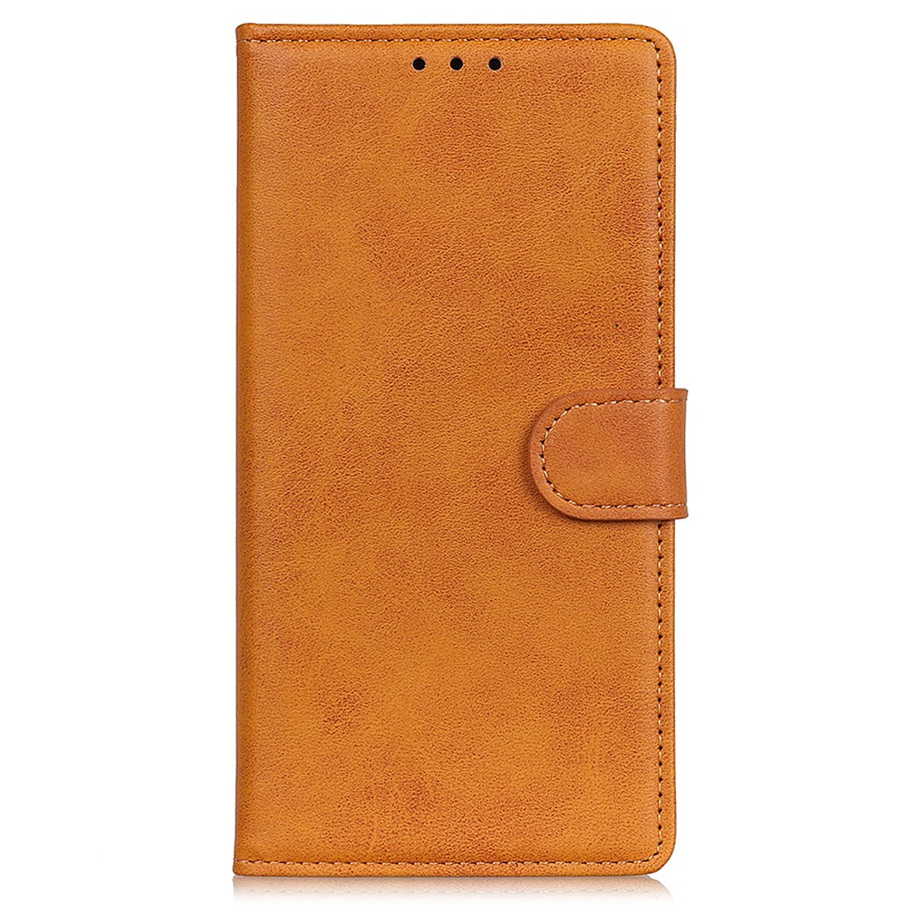  Motorola Edge 50 Plånboksfodral Läder Brun