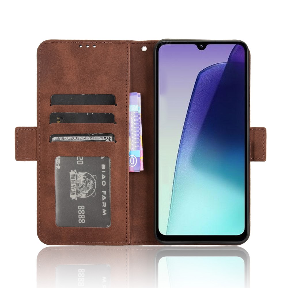  Xiaomi Redmi 14C Fodral Med Avtagbart Kortfodral Brun