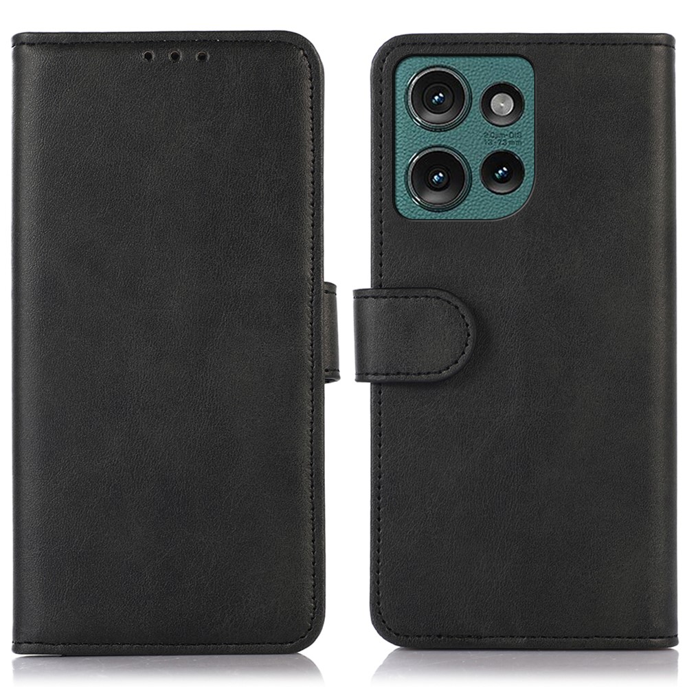  Motorola Edge 50 Fodral Läder Svart