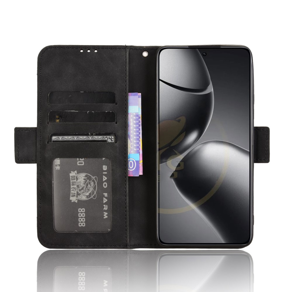 Xiaomi 14T Fodral Med Avtagbart Kortfodral Svart