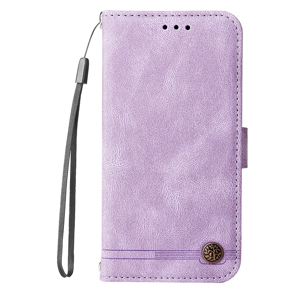  Xiaomi Redmi 14C Plånboksfodral Läder Lila