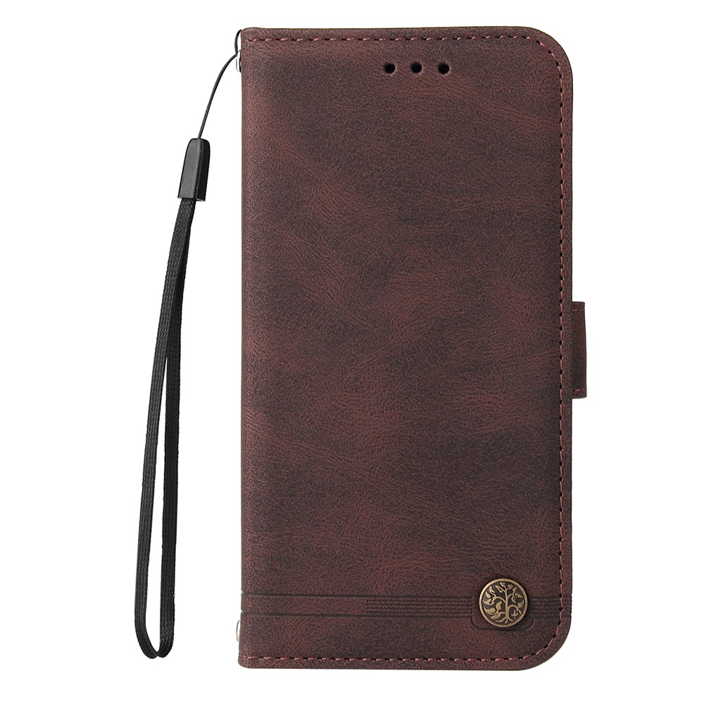  Xiaomi Redmi 14C Plånboksfodral Läder Brun