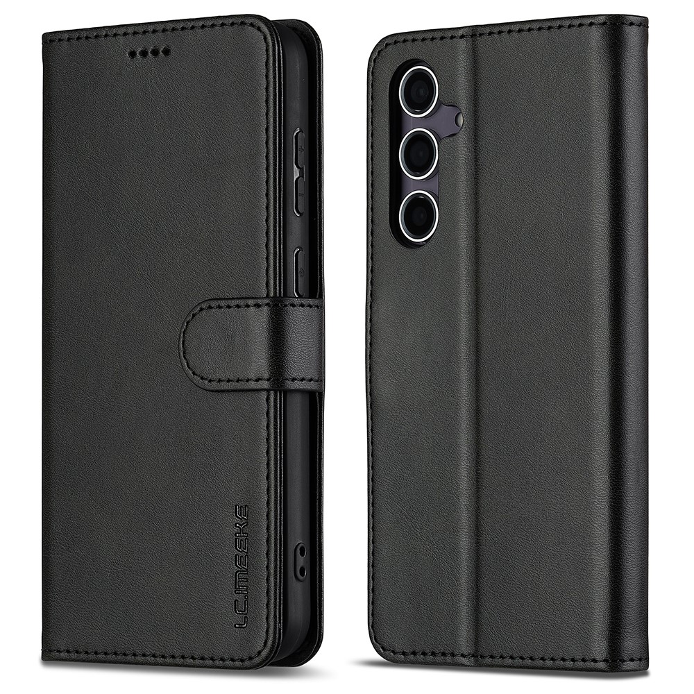 LC.IMEEKE LC.IMEEKE Samsung Galaxy A16 Fodral Läder Svart