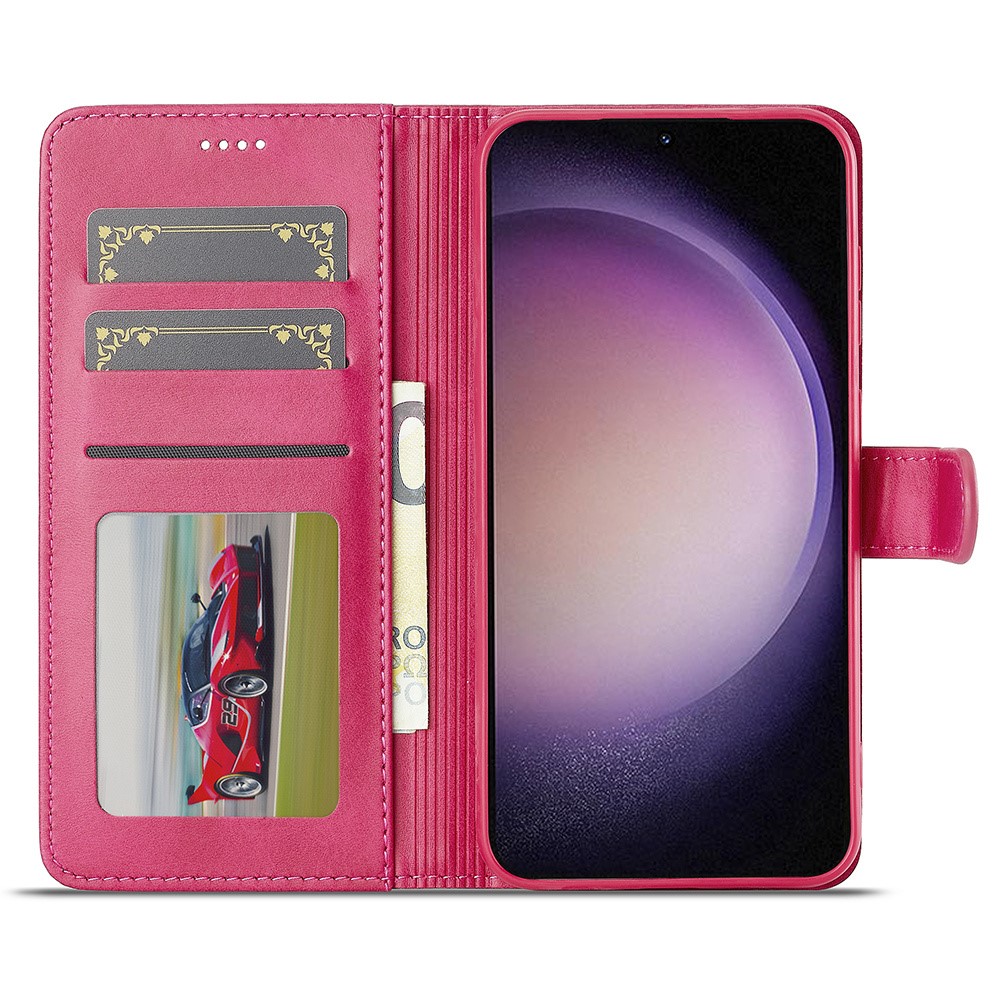LC.IMEEKE LC.IMEEKE Samsung Galaxy A16 Fodral Läder Rosa