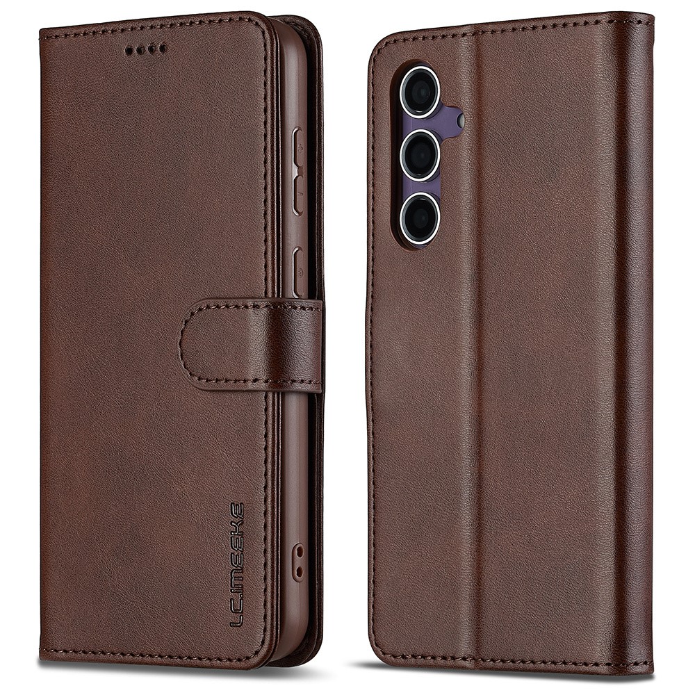 LC.IMEEKE LC.IMEEKE Samsung Galaxy A16 Fodral Läder Brun