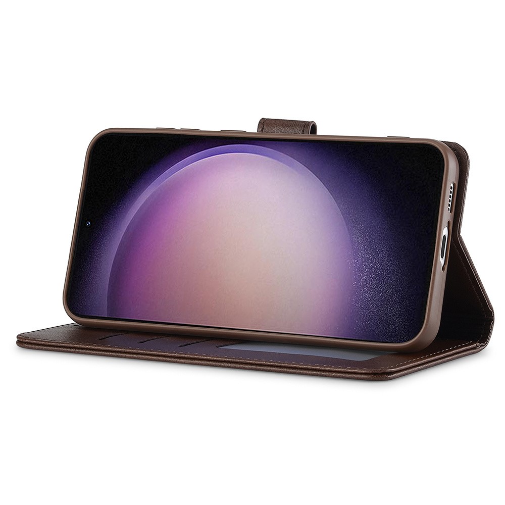 LC.IMEEKE LC.IMEEKE Samsung Galaxy A16 Fodral Läder Brun
