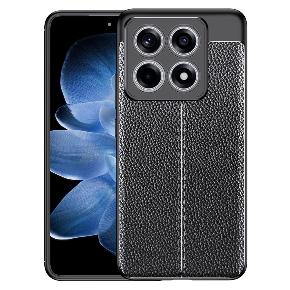  Xiaomi 14T Skal Litchi Textur Svart