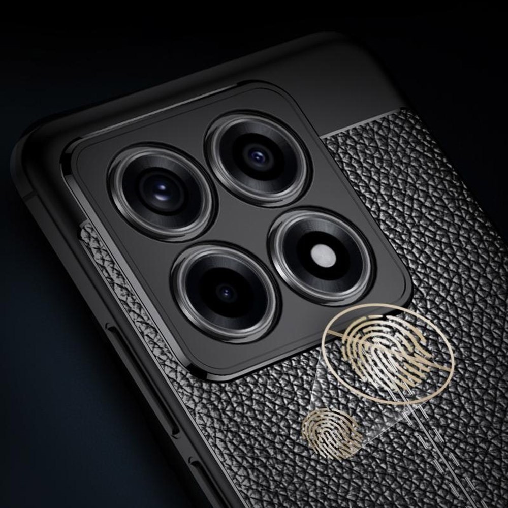  Xiaomi 14T Skal Litchi Textur Svart