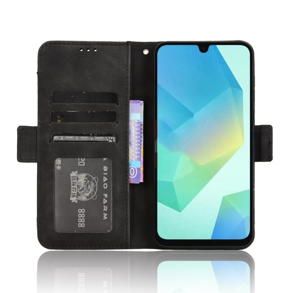  Samsung Galaxy A16 Fodral Med Avtagbart Kortfodral Svart