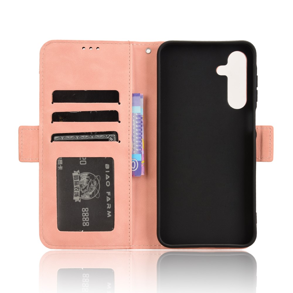  Samsung Galaxy A16 Fodral Med Avtagbart Kortfodral Rosa