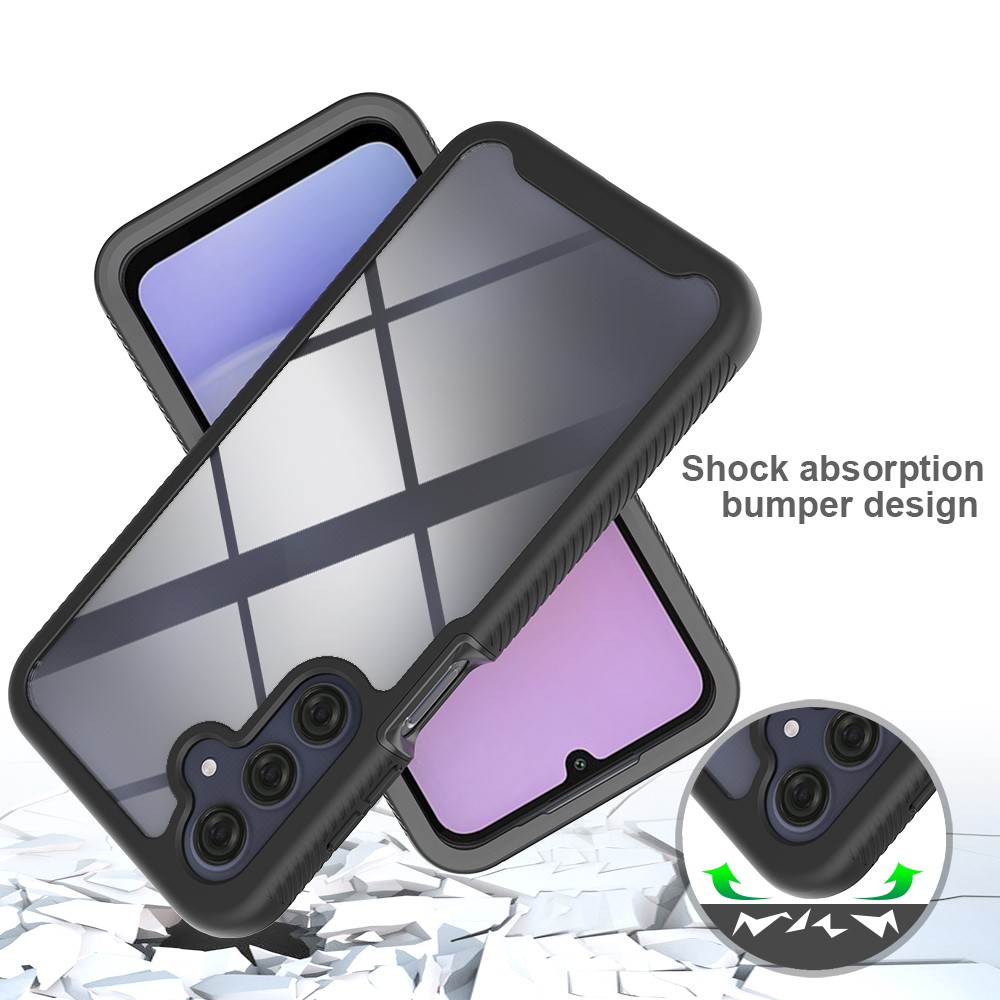  Samsung Galaxy A16 Skal 360 Hybrid Svart