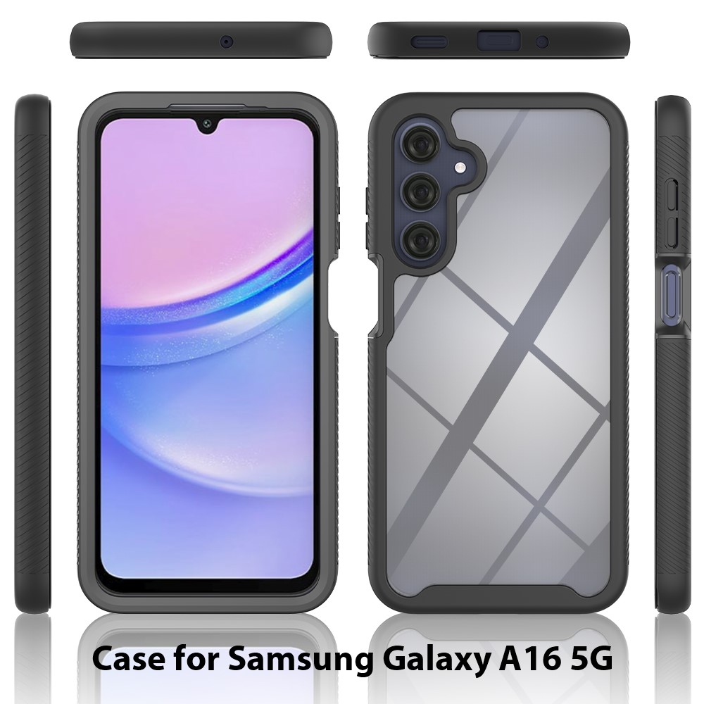  Samsung Galaxy A16 Skal 360 Hybrid Svart