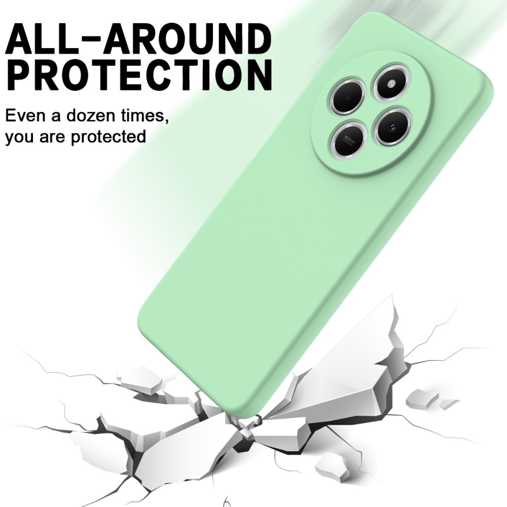  Xiaomi Redmi 14C Skal Liquid Silikon Grön