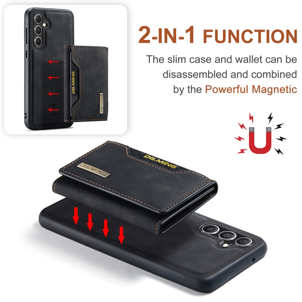 DG.MING DG.MING Samsung Galaxy A16 Skal 2in1 Magnetisk Avtagbart Kortfack