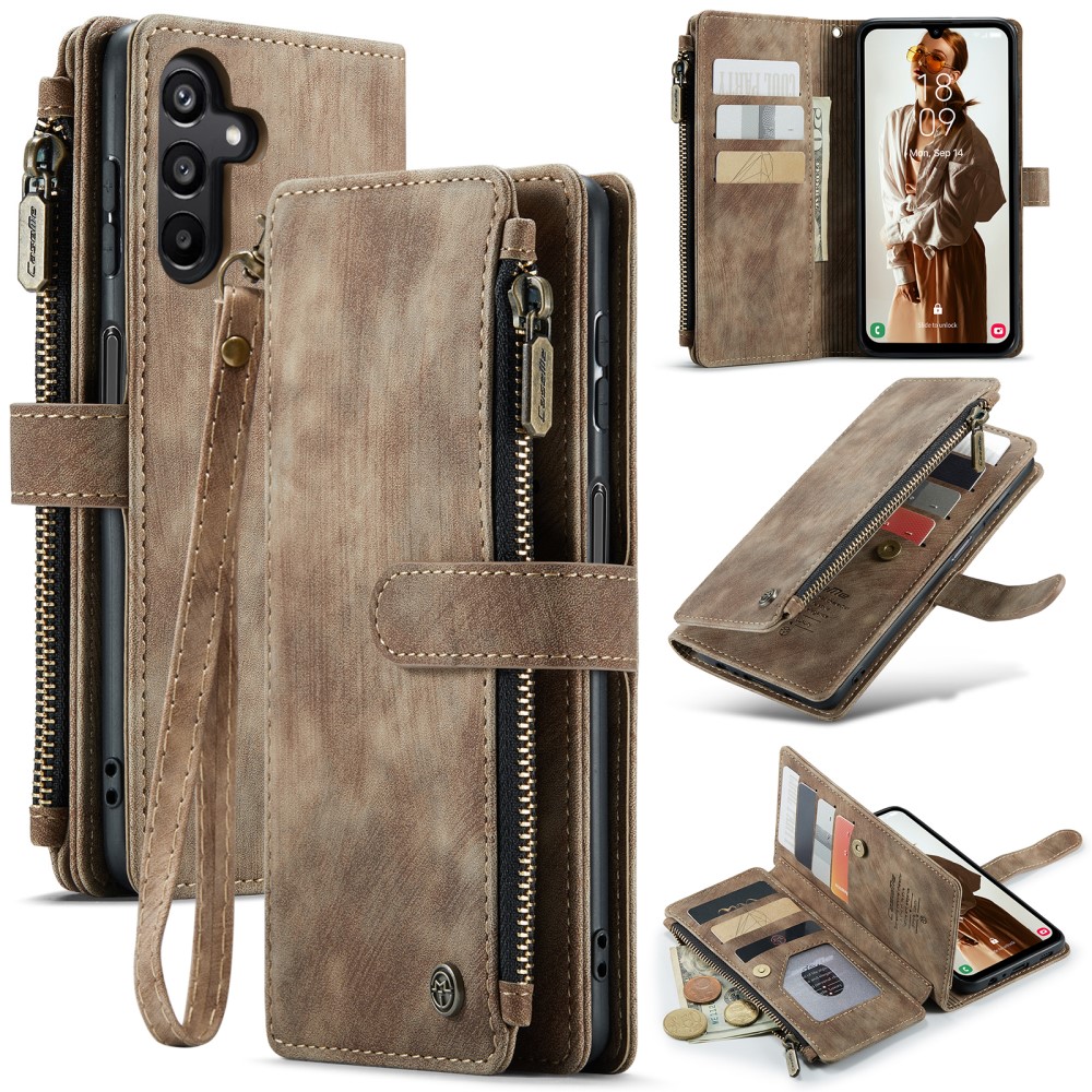 CASEME CASEME Samsung Galaxy A16 Fodral Multifunktionell Brun