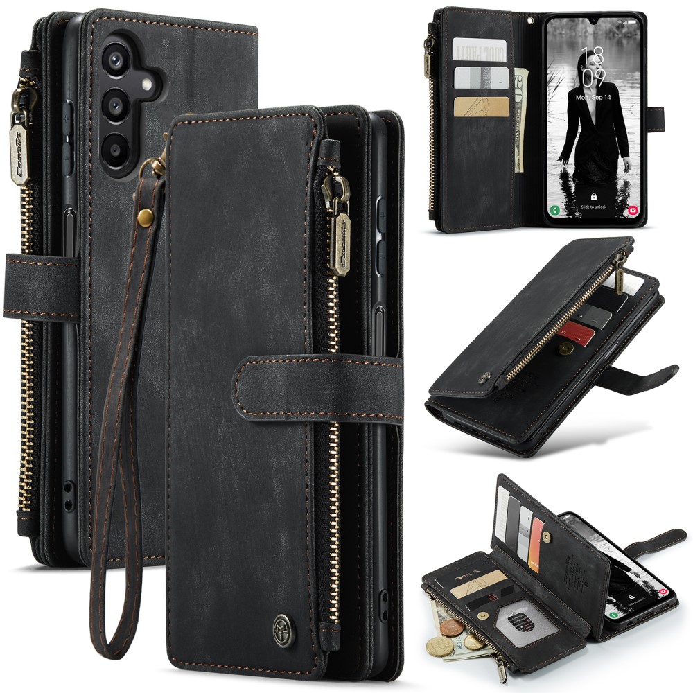 CASEME CASEME Samsung Galaxy A16 Fodral Multifunktionell Svart