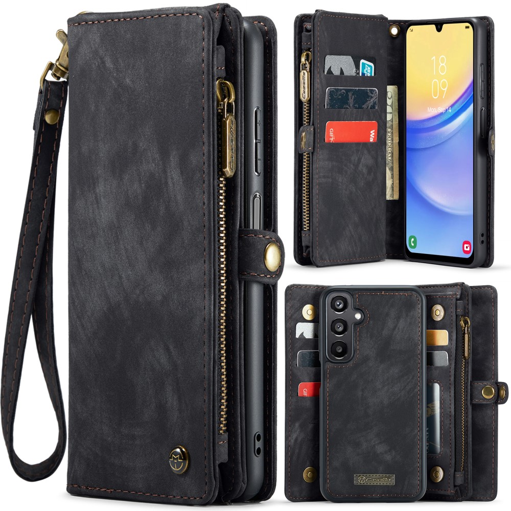 CASEME CASEME Samsung Galaxy A16 Fodral Multifuntionell Svart