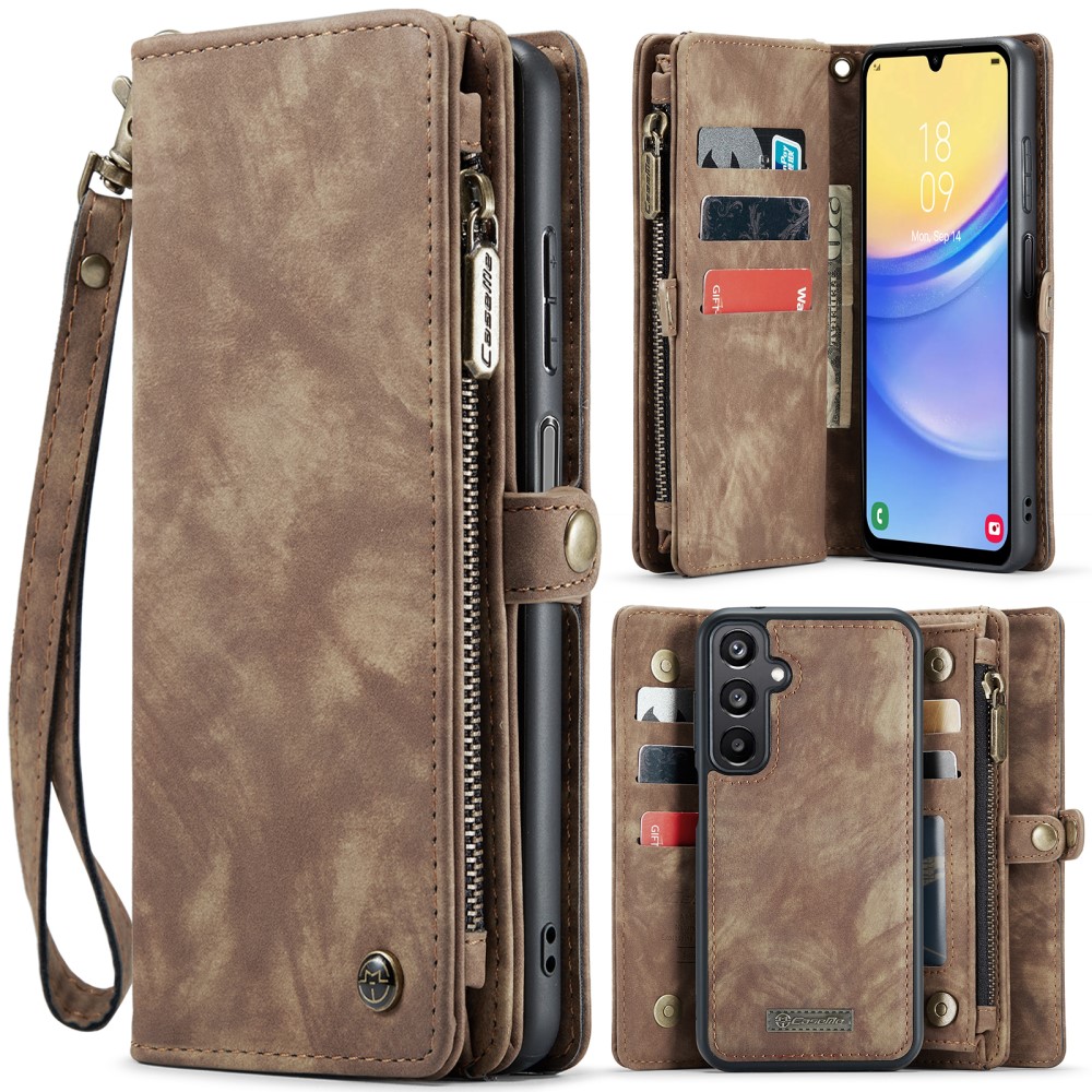 CASEME CASEME Samsung Galaxy A16 Fodral Multifuntionell Brun