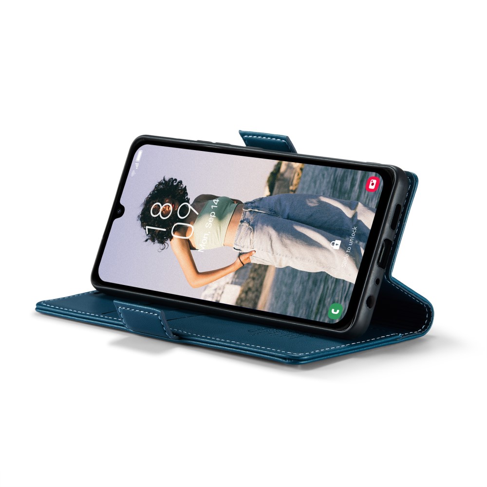 CASEME CASEME Samsung Galaxy A16 Fodral Läder RFID Blå