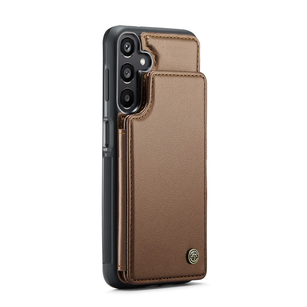 CASEME CASEME Samsung Galaxy A16 Skal RFID Kickstand Plånbok Brun